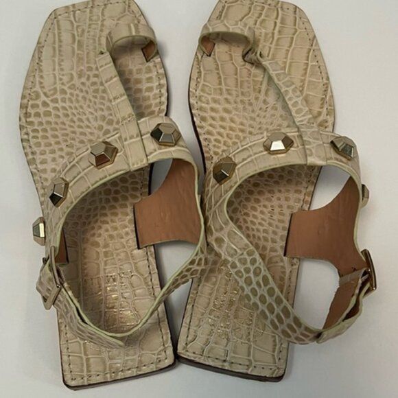 Designer Vince Camuto Dailette Womens Sandals Taupe Size 8.5M - Picture 7 of 9